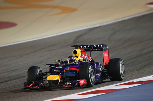 Sebastian Vettel se quedó sin DRS en algunos momentos