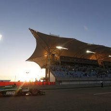 Kamui Kobayashi en Sakhir