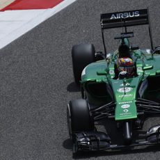 Jornada de trabajo en Baréin para Robin Frijns