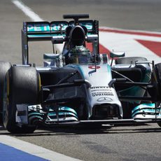 Nico Rosberg a los mandos del F1 W05