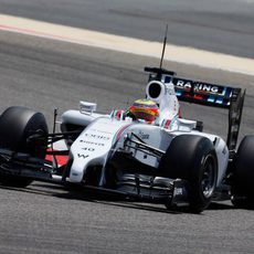 Felipe Nasr completa el segundo día de test para Williams