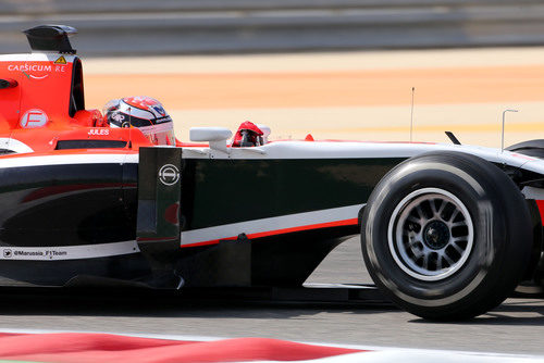 Jules Bianchi estuvo en Baréin con Marussia