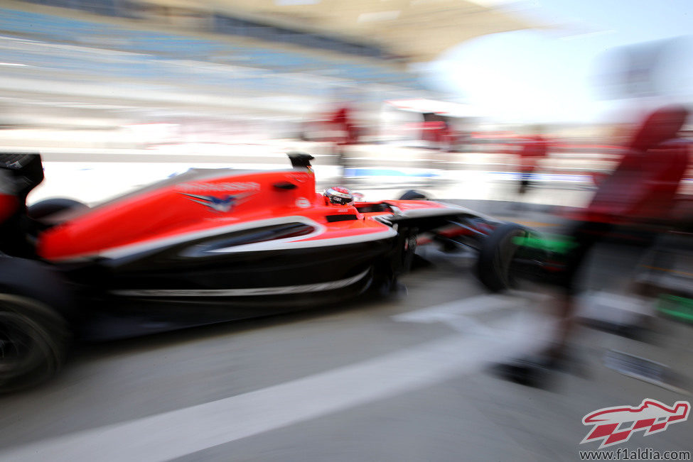 Jules Bianchi regresa rápido a boxes