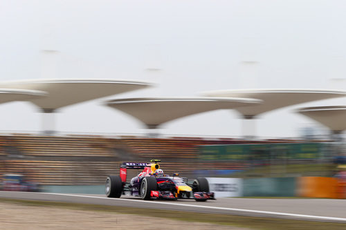 Daniel Ricciardo prueba el medio en tandas largas