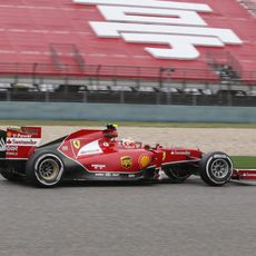 Kimi Räikkönen se perdió los Libres 1 en China