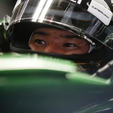 Kamui preparado para salir al trazado de Shanghái