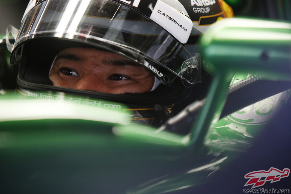 Kamui preparado para salir al trazado de Shanghái