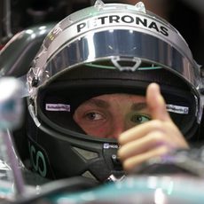 Nico Rosberg, satisfecho con el W05