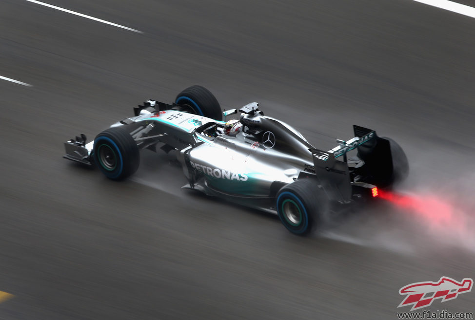 Lewis Hamilton termina la clasificación como el más rápido