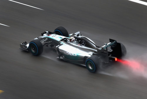 Lewis Hamilton termina la clasificación como el más rápido