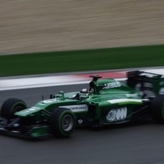 Kamui Kobayashi clasifica en 18ª posición