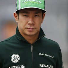 Kamui Kobayashi se prepara para la acción