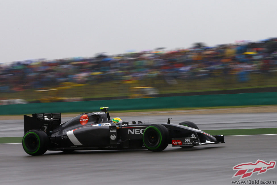 Esteban Gutiérrez cae en Q1