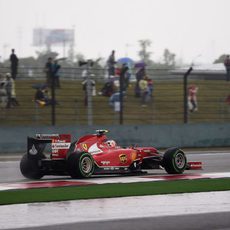 Kimi Räikkönen no logró pasar el corte a la Q3