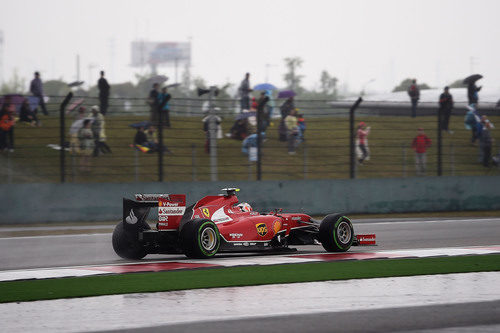 Kimi Räikkönen no logró pasar el corte a la Q3