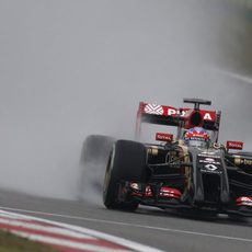 Romain Grosjean llega a la Q3 por primera vez en 2014