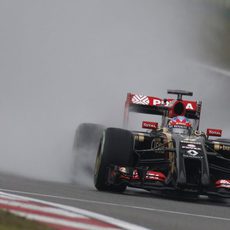 Romain Grosjean llega a la Q3 por primera vez en 2014