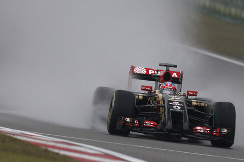 Romain Grosjean llega a la Q3 por primera vez en 2014