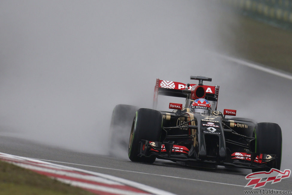 Romain Grosjean llega a la Q3 por primera vez en 2014