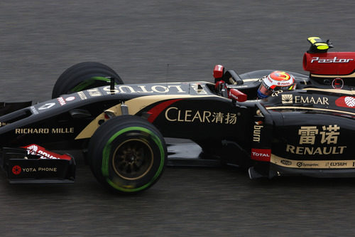 Pastor Maldonado disputa los Libres 3 en China