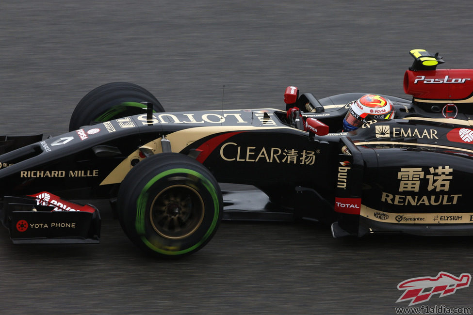 Pastor Maldonado disputa los Libres 3 en China