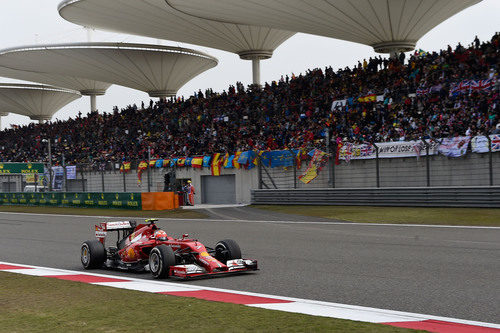 Octavo puesto para Kimi Räikkönen en China