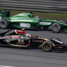 Pastor Maldonado emparejado con Kobayashi