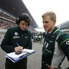 Marcus Ericsson se prepara para su cuarta carrera en F1