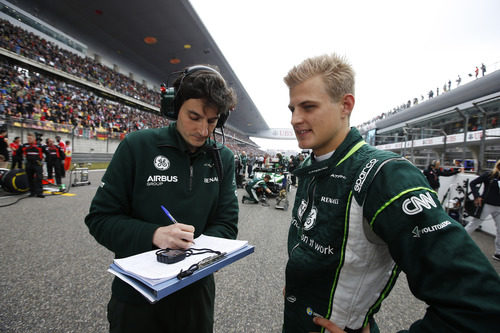 Marcus Ericsson se prepara para su cuarta carrera en F1