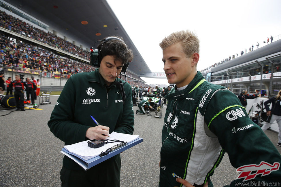 Marcus Ericsson se prepara para su cuarta carrera en F1