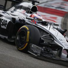 Jenson Button se quedó a las puertas de los puntos