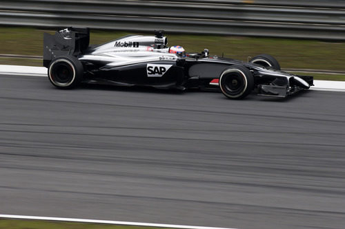 Rendimiento pobre de Jenson Button en China