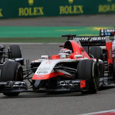 Jules Bianchi acabó satisfecho el GP de China