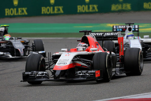 Jules Bianchi acabó satisfecho el GP de China