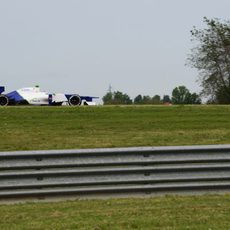 Sauber escogió rodar en Fiorano con Simona de Silvestro