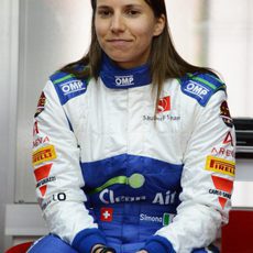 Simona de Silvestro posa sonriente