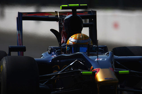 Buemi en la pista