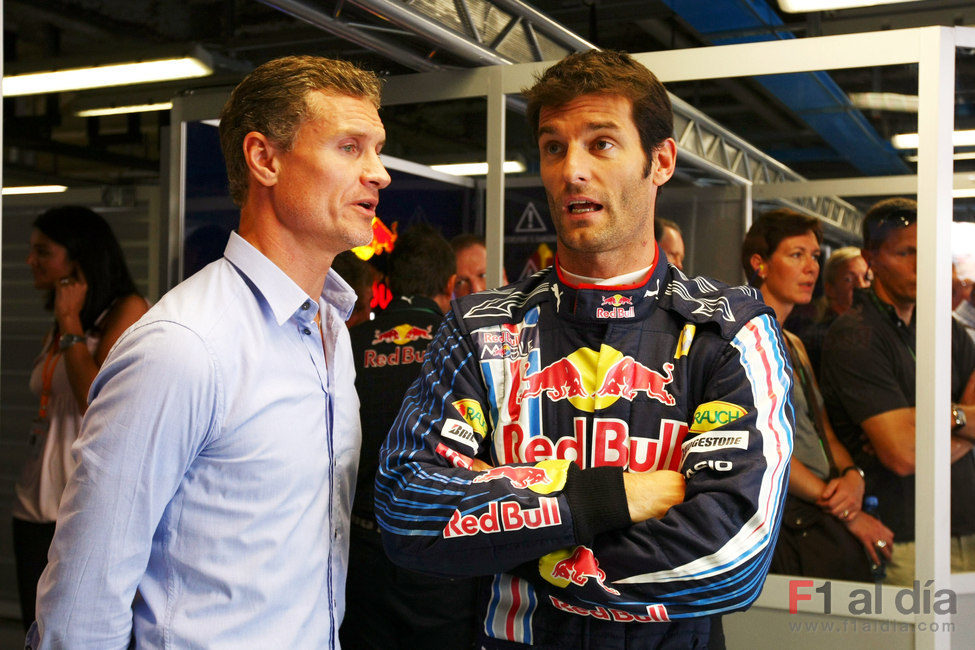 Webber y Coulthard