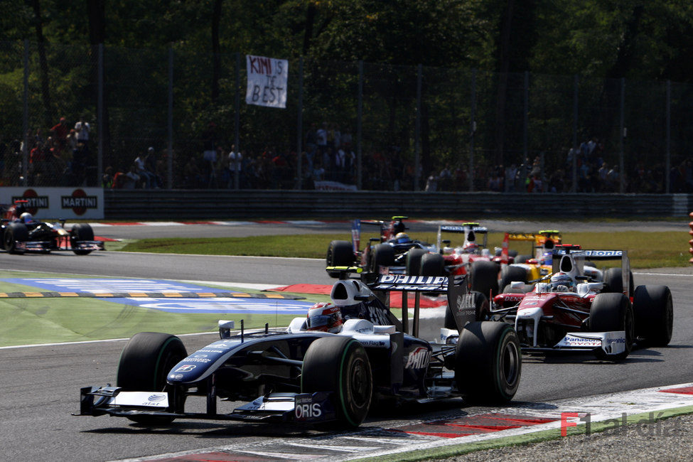 Nakajima en Monza