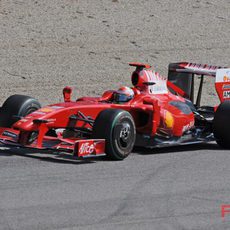 Fisichella debuta con el Ferrari