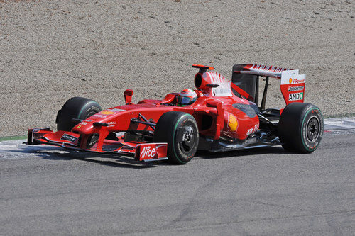 Fisichella debuta con el Ferrari