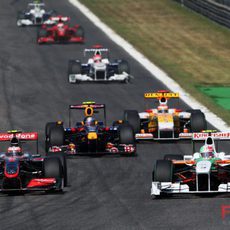 Liuzzi y Kovalainen