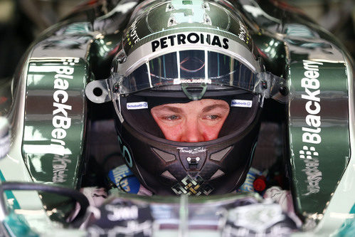 Nico Rosberg espera su turno