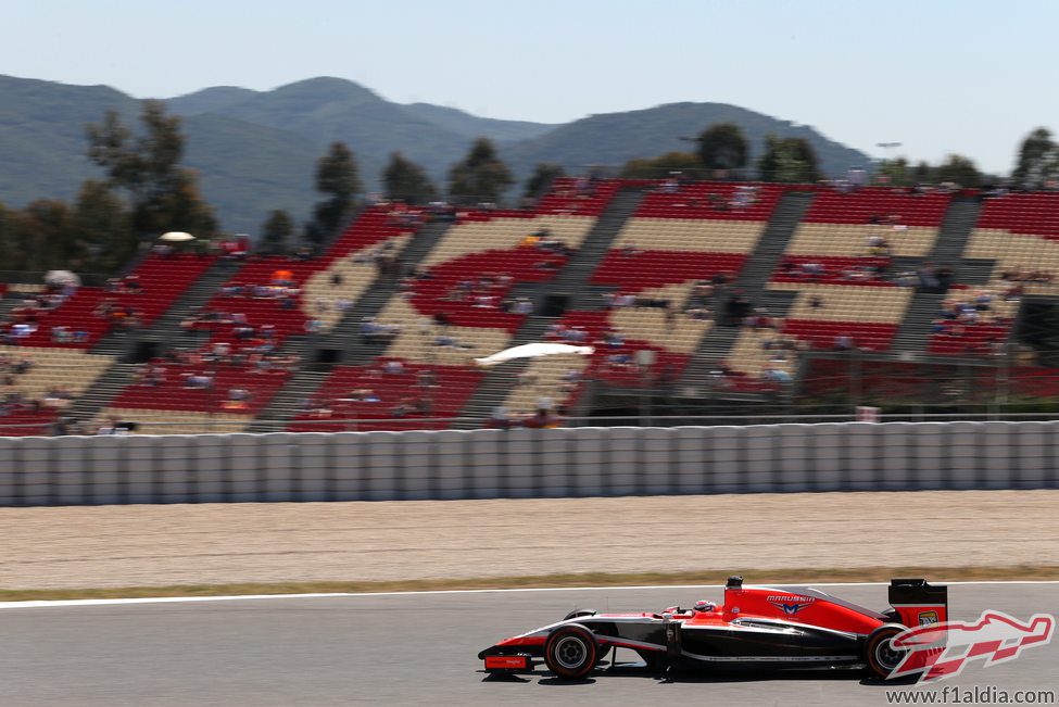 Jules Bianchi completa los entrenamientos del viernes