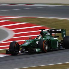 Kamui Kobayashi marcando registros en España