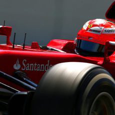 Kimi Räikkönen no se quedó contento con la sexta plaza