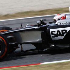 Kevin Magnussen no logró llegar a la Q3