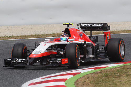 Max Chilton batió a su compañero en clasificación