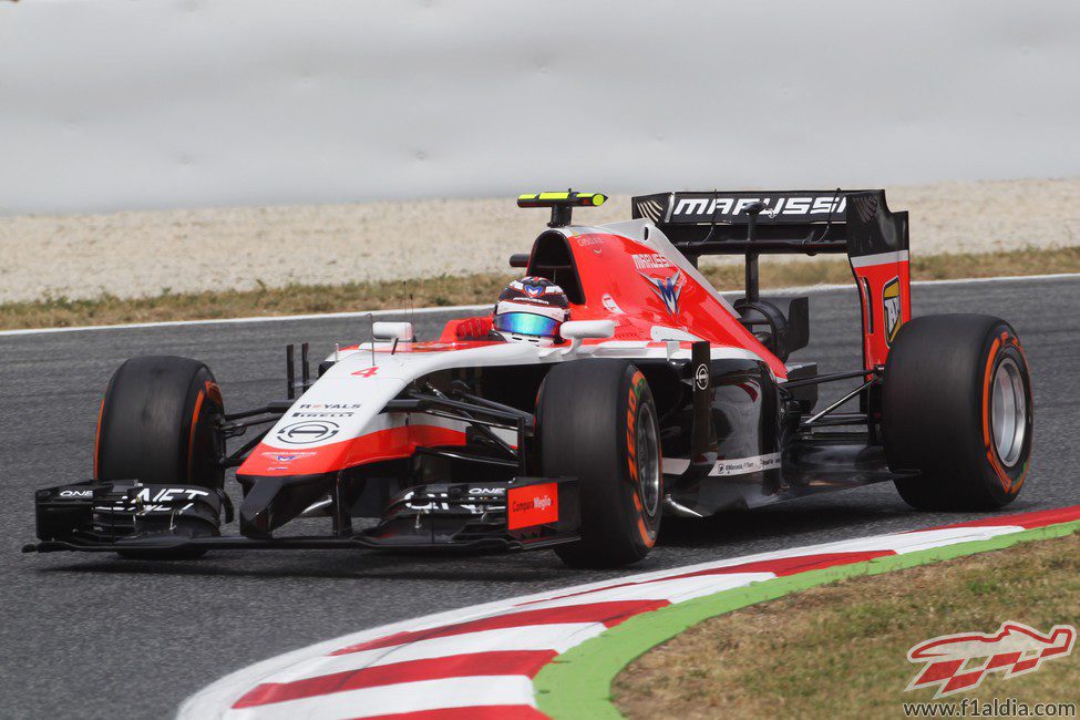 Max Chilton batió a su compañero en clasificación