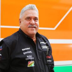 Vijay Mallya presente en el Gran Premio de España